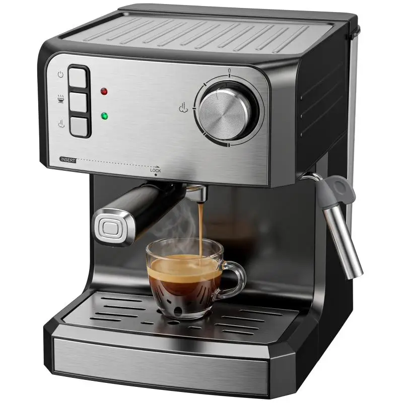 Espresso Machine with 1.6 L Water Tank