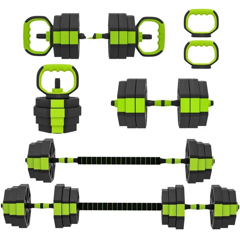 6-in-1 Adjustable Weight Set, Green