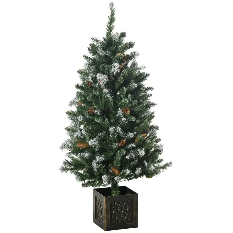 Artificial Christmas Tree, 120 cm, Snowy Effect
