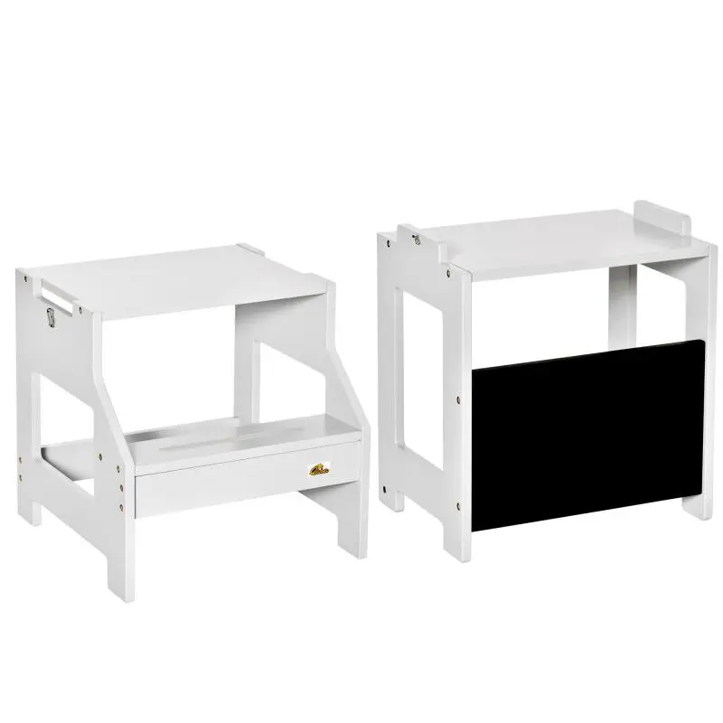 3-in-1 Learning Tower with Chalkboard