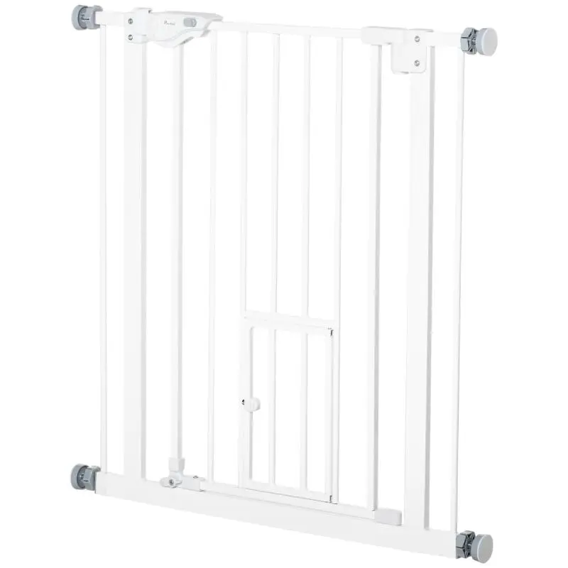 Dog Gate with Small Door, 74–80 x 76.2 cm