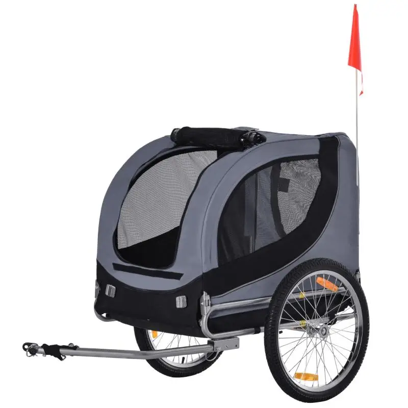 Medium Dog Bike Trailer, 130 × 73 × 90 cm