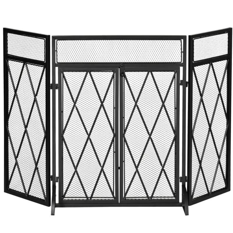 Fireplace Safety Screen, 120 x 79 cm