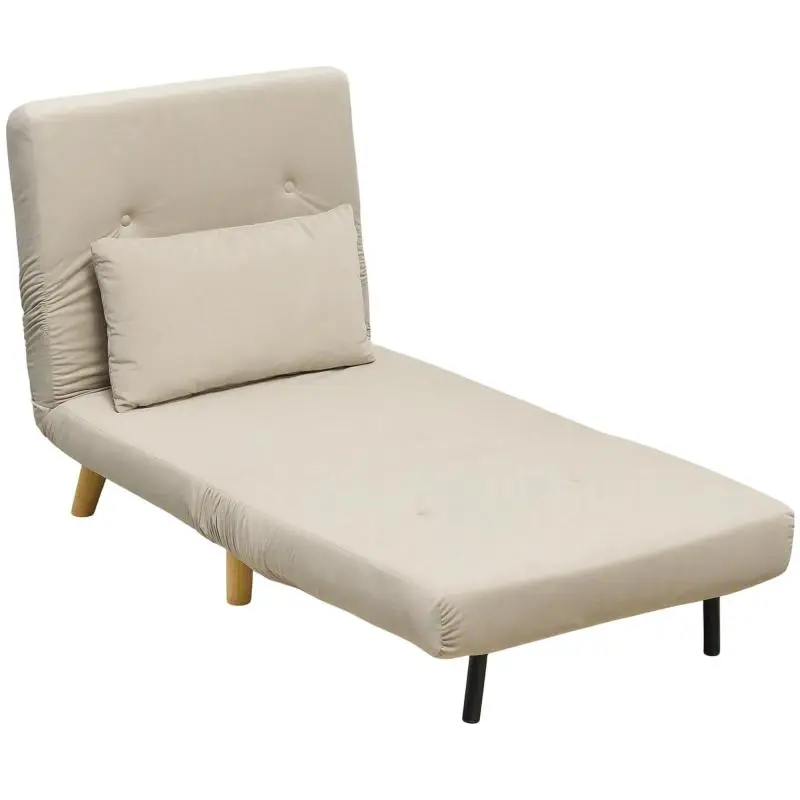3-in-1 Convertible Chair Bed, Dark Green