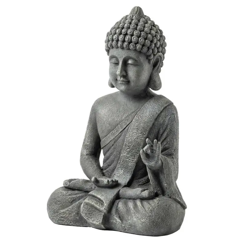 Seated Buddha Garden Statue, 51 cm