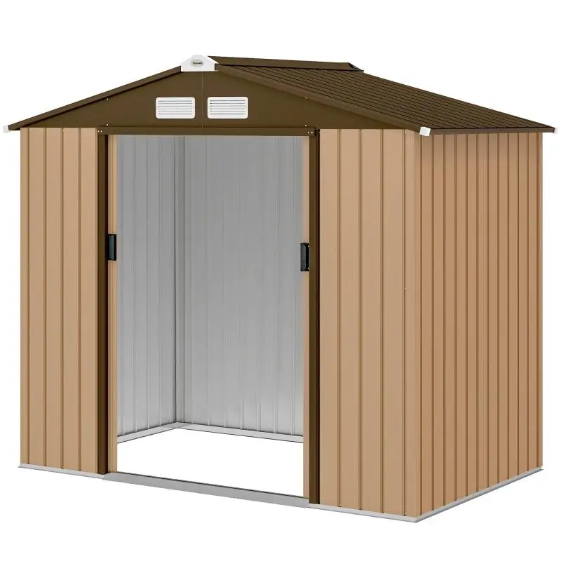 Outdoor Garden Shed, 213 x 130 x 185 cm