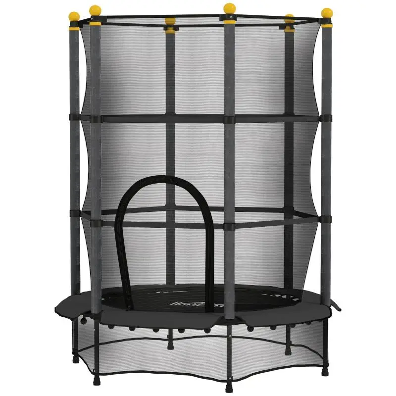 Children’s Trampoline, 140 cm, with Safety Net