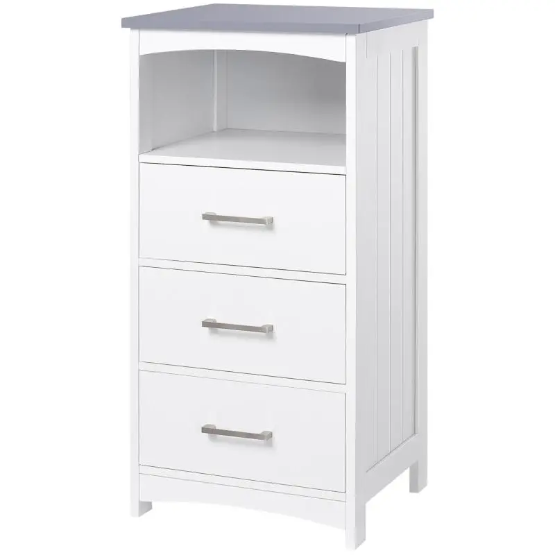 Freestanding Bathroom Cabinet with 3 Drawers