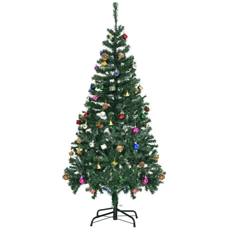 150 cm Artificial Christmas Tree with Decorations
