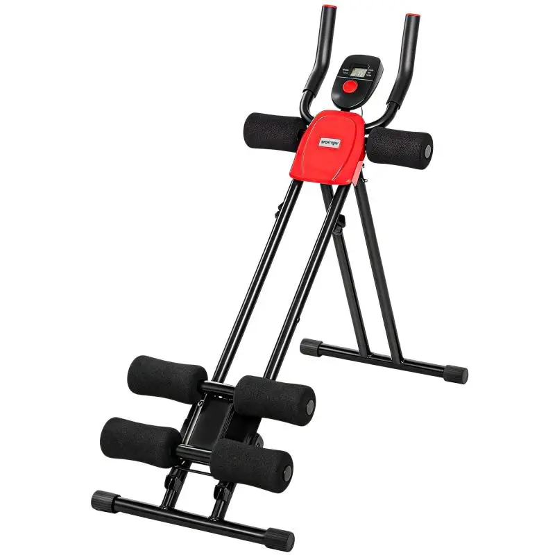 Foldable Abdominal Trainer with LCD Display