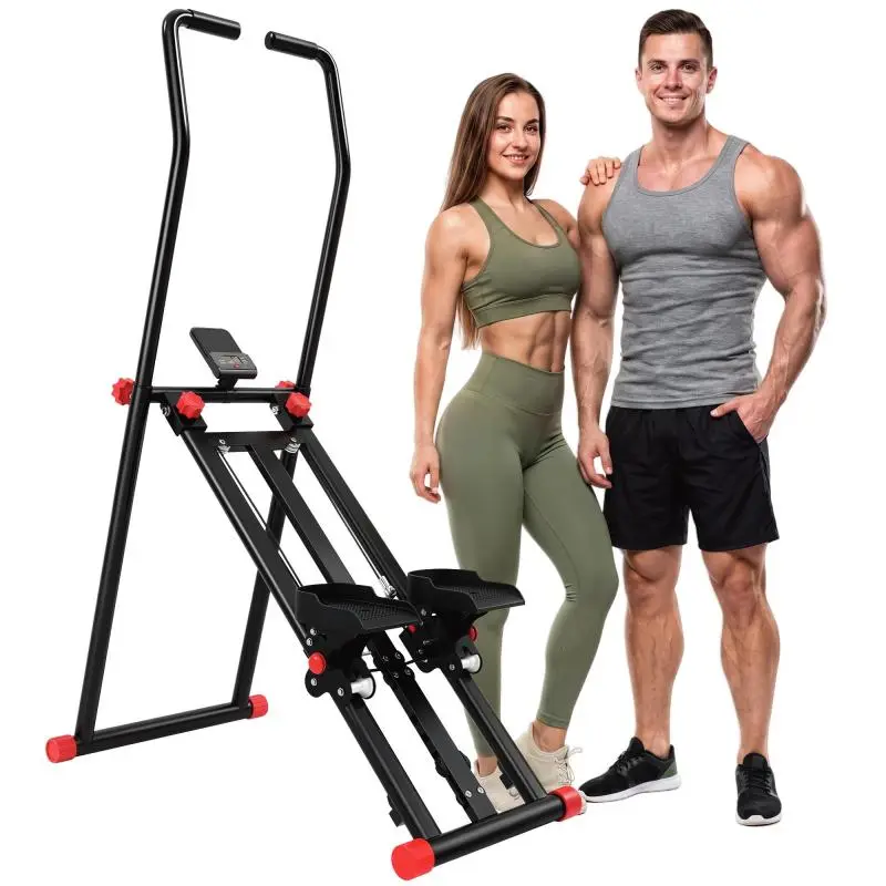 Foldable Vertical Climber with 3 Resistance Levels