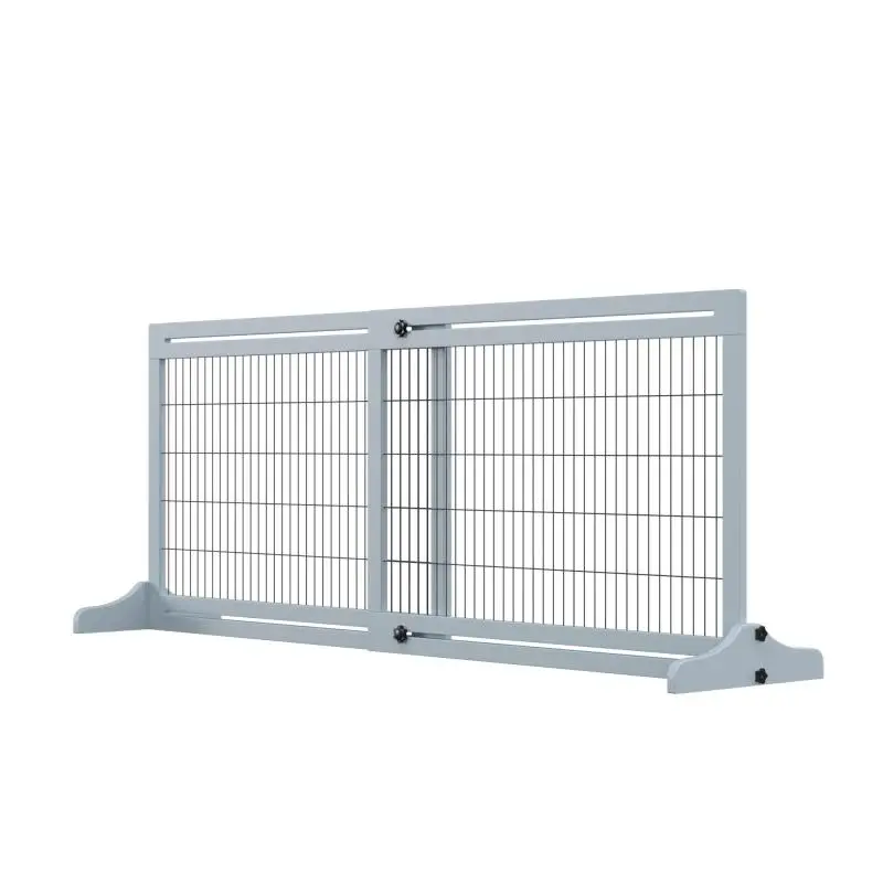 Extendable Indoor Dog Gate, 104–180 x 36 x 69 cm