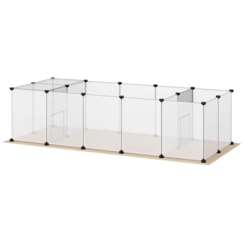 DIY Pet Fence with 20 Panels, 175 x 70 x 45 cm