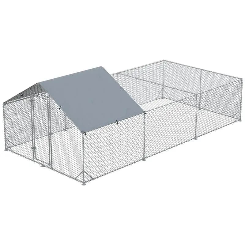 Outdoor Chicken Run, 6 × 3 × 1.95 m