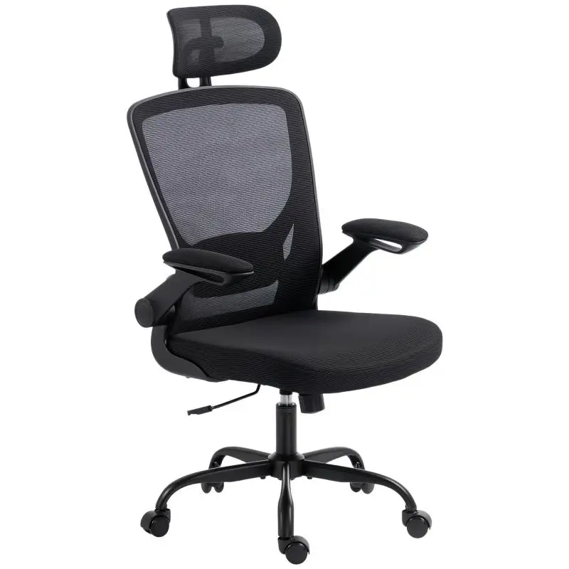 Ergonomic Mesh Office Chair with Adjustable Headrest