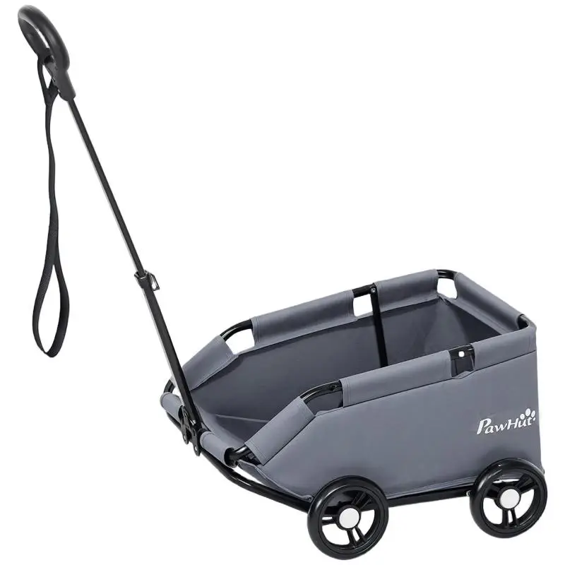 Foldable Dog Stroller with 4 Wheels