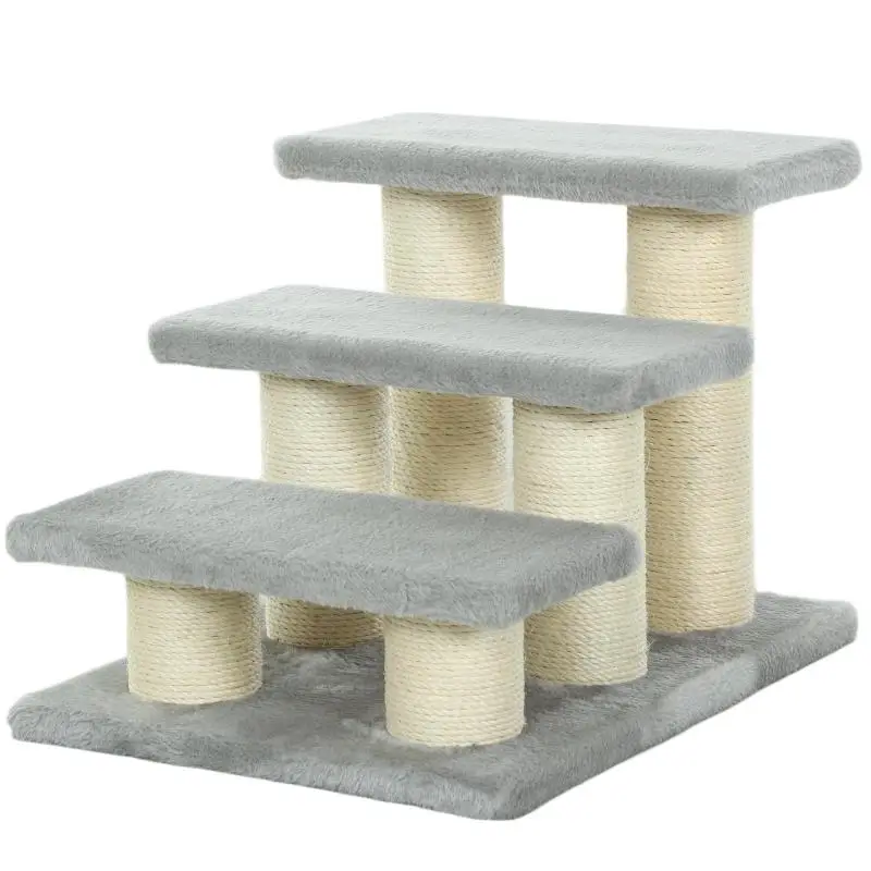 3-Step Pet Stairs, 34 cm High