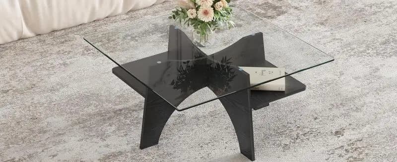 Square Coffee Table, 80 cm