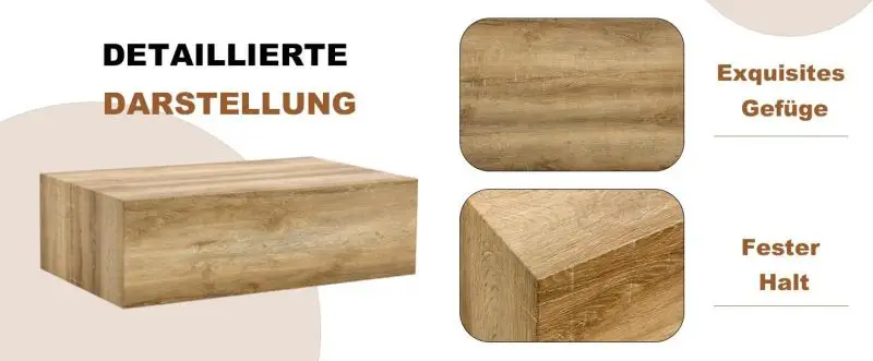 Rectangular Coffee Table, 90 cm