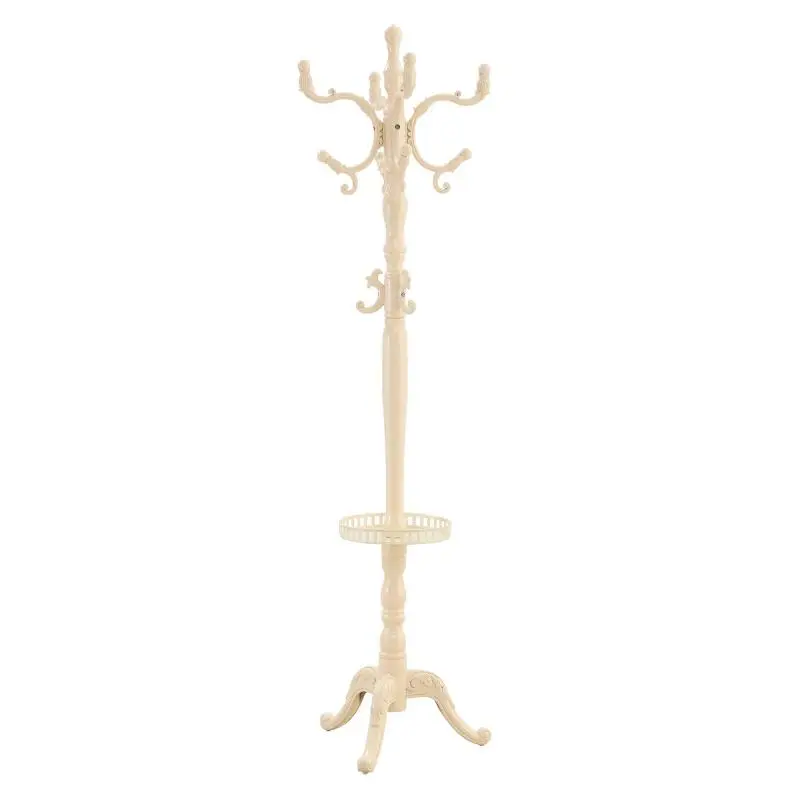 Solid Wood Coat Rack, 195 cm