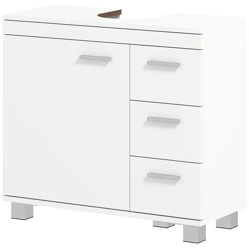 Washbasin Base Cabinet with 2 Shelves and 3 Drawers