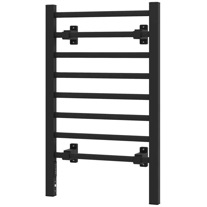 Electric Towel Warmer, 8 Bars, Silver