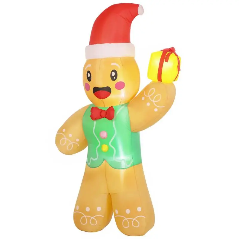 Inflatable Christmas Gingerbread Man, 250 cm