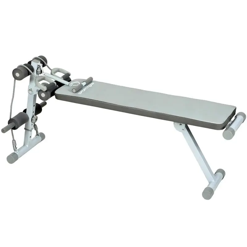 Adjustable Weight Bench with Resistance Bands