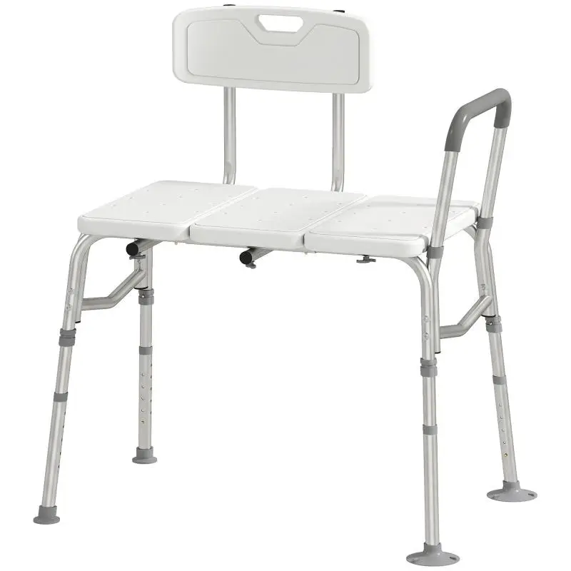 Bathtub Transfer Bench, 10-Level Height Adjustable
