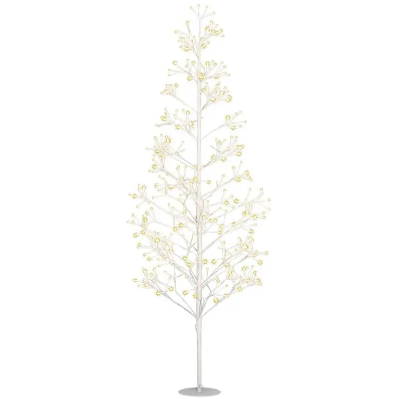 180 cm Artificial Christmas Tree with 384 LED Lights