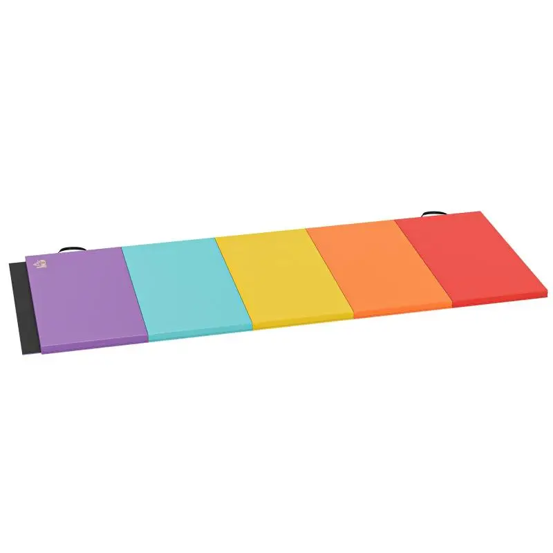 Foldable Fitness and Yoga Mat, 195 × 76 cm
