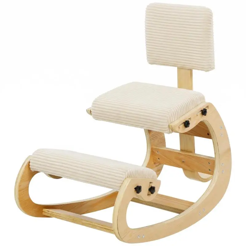 Ergonomic Kneeling Chair with Backrest