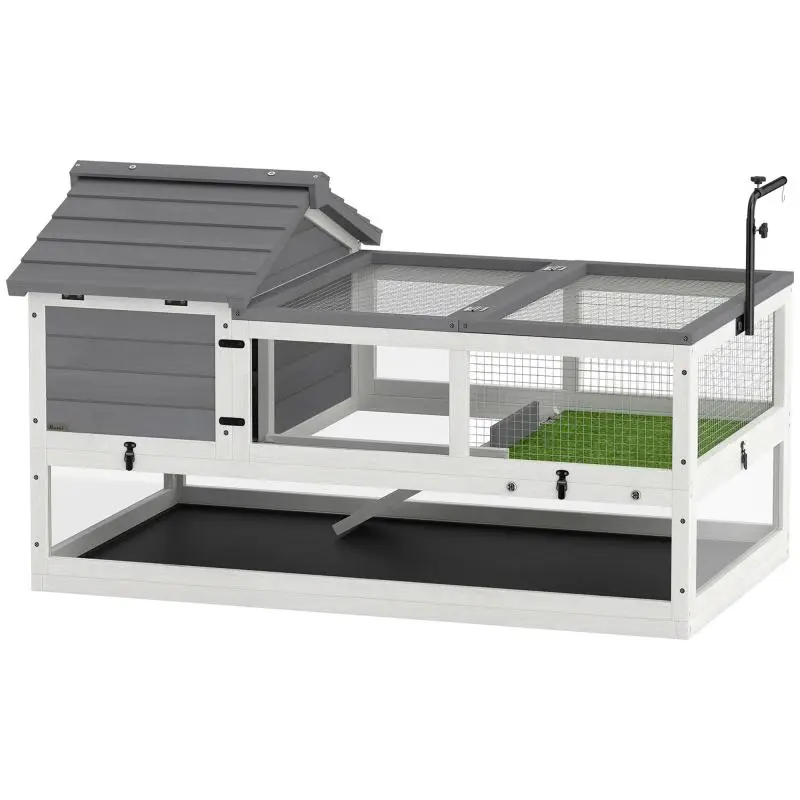 Wooden Tortoise House, 116 x 70.5 x 69.5 cm