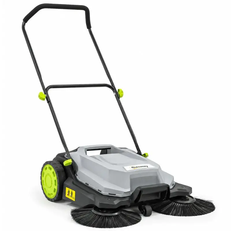Manual Sweeper, 68 cm Cleaning Width, 24 L