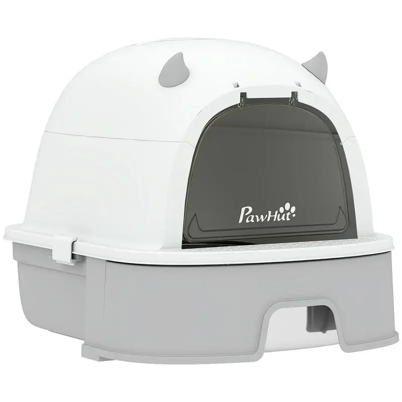 Stainless Steel Cat Litter Box, 52 x 42 x 39 cm