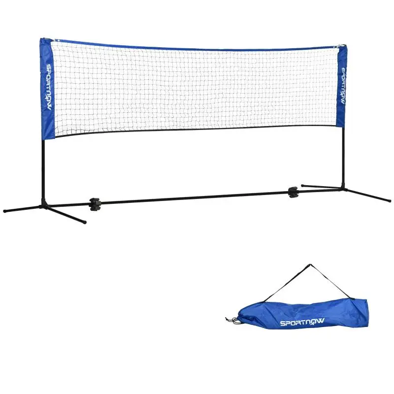 Foldable Badminton Net Set with Carry Bag