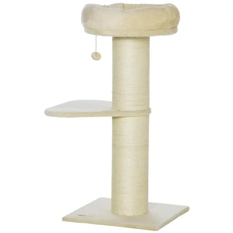 Cat Scratching Post, 105 cm, Beige