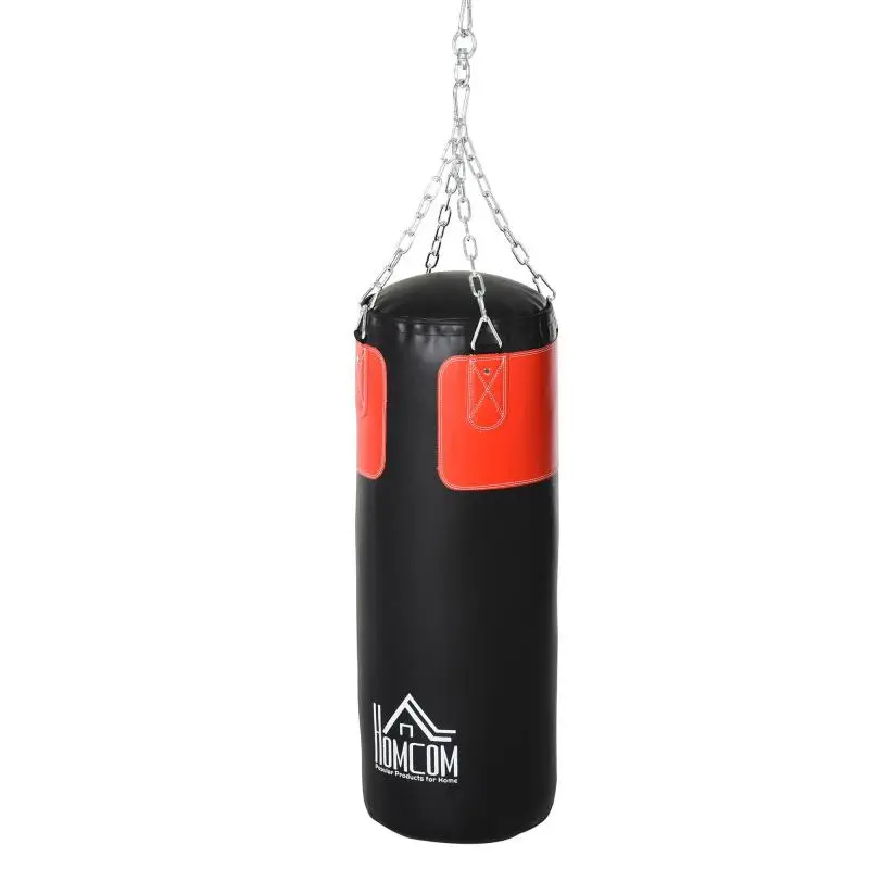 Punching Bag Set with Gloves, 30 x 120 cm