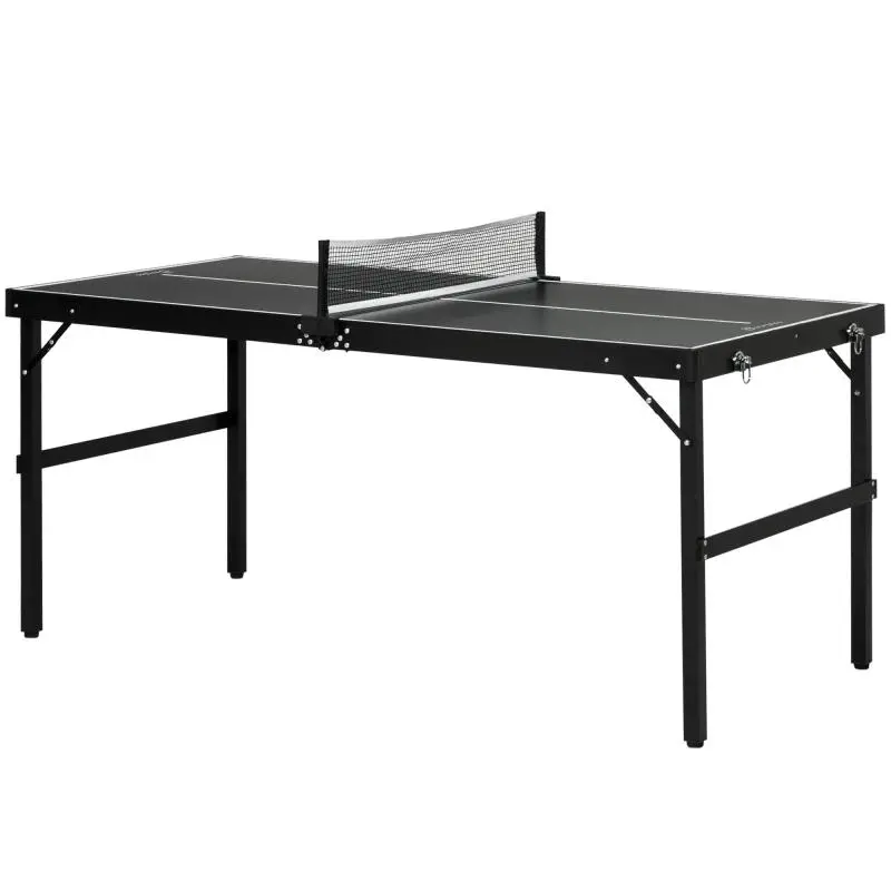 Foldable Mini Table Tennis Table with Net