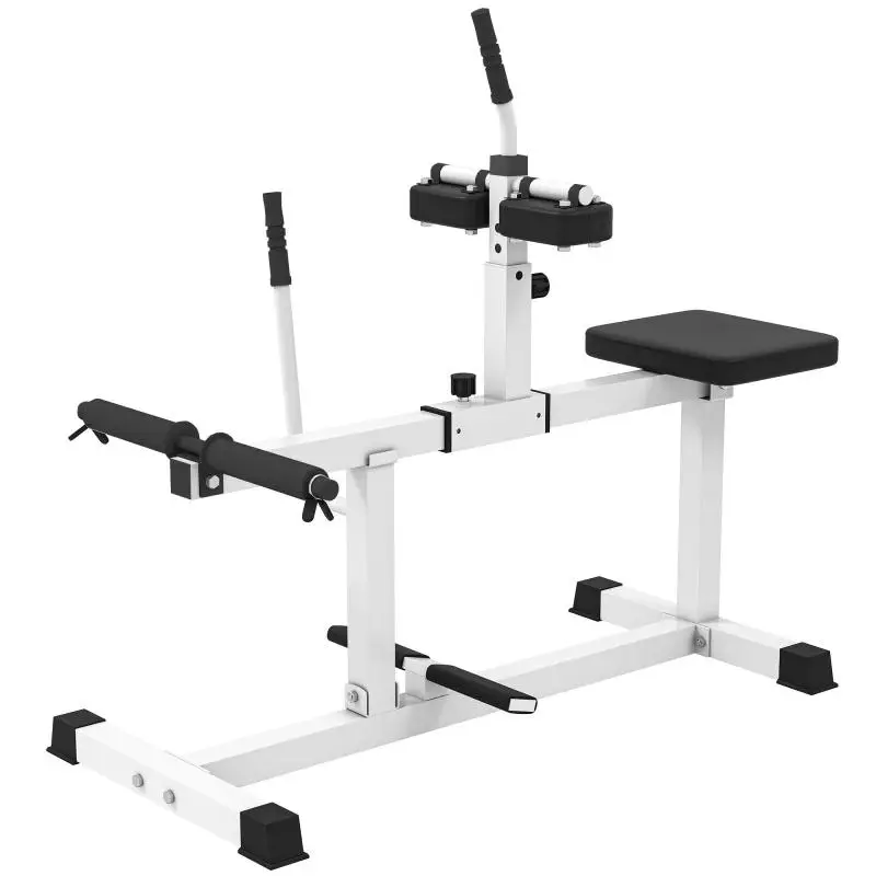 Adjustable Seated Calf Machine, White