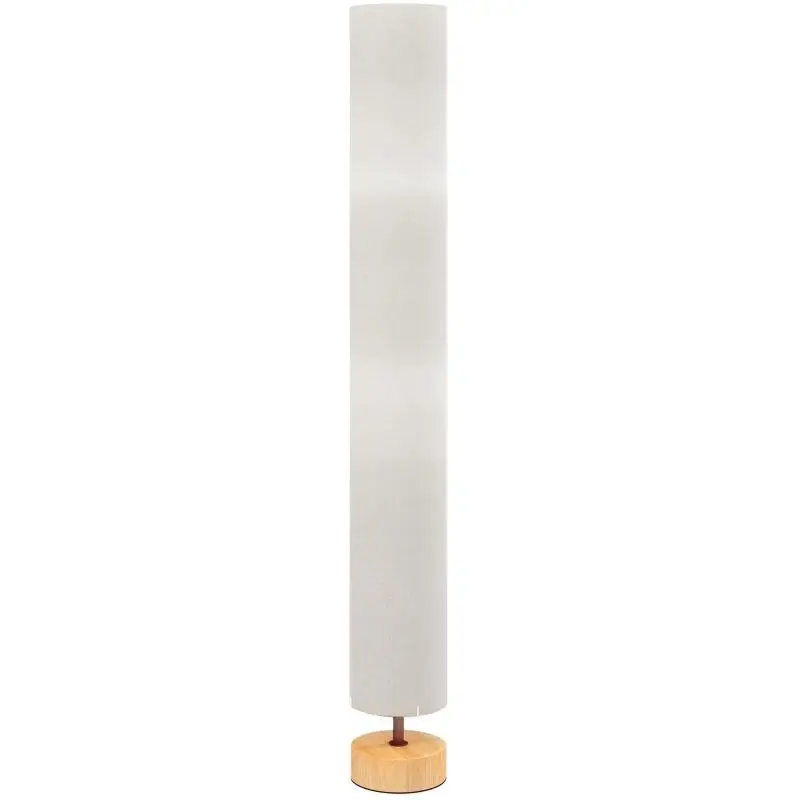Floor Lamp with Linen Shade and E27 Socket