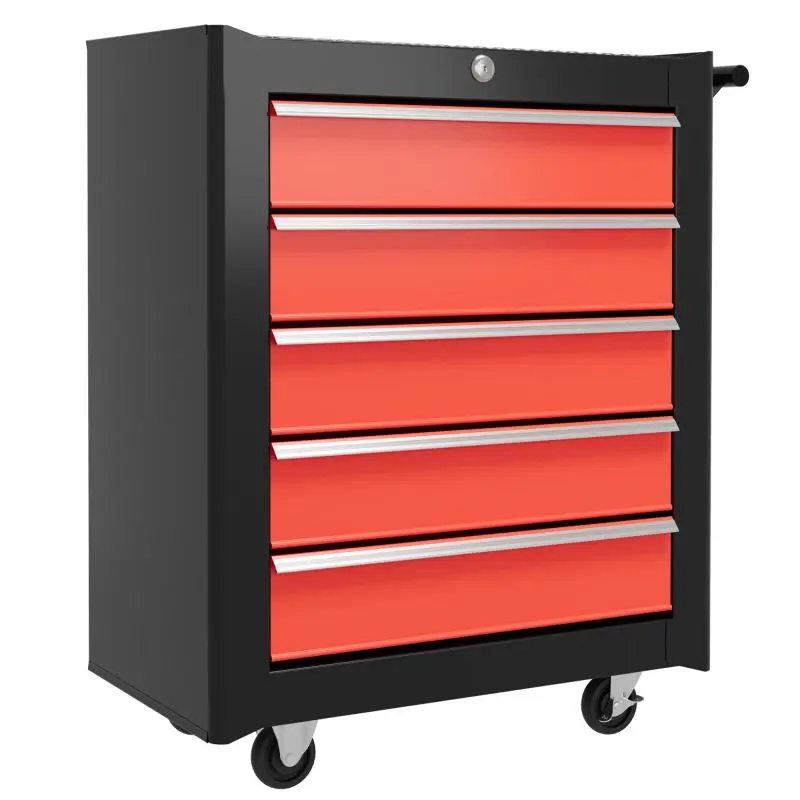 Mobile Tool Chest with 5 Drawers