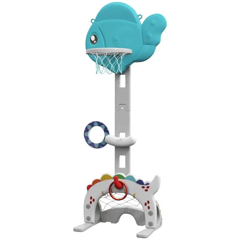 5-in-1 Kids' Basketball Hoop Set
