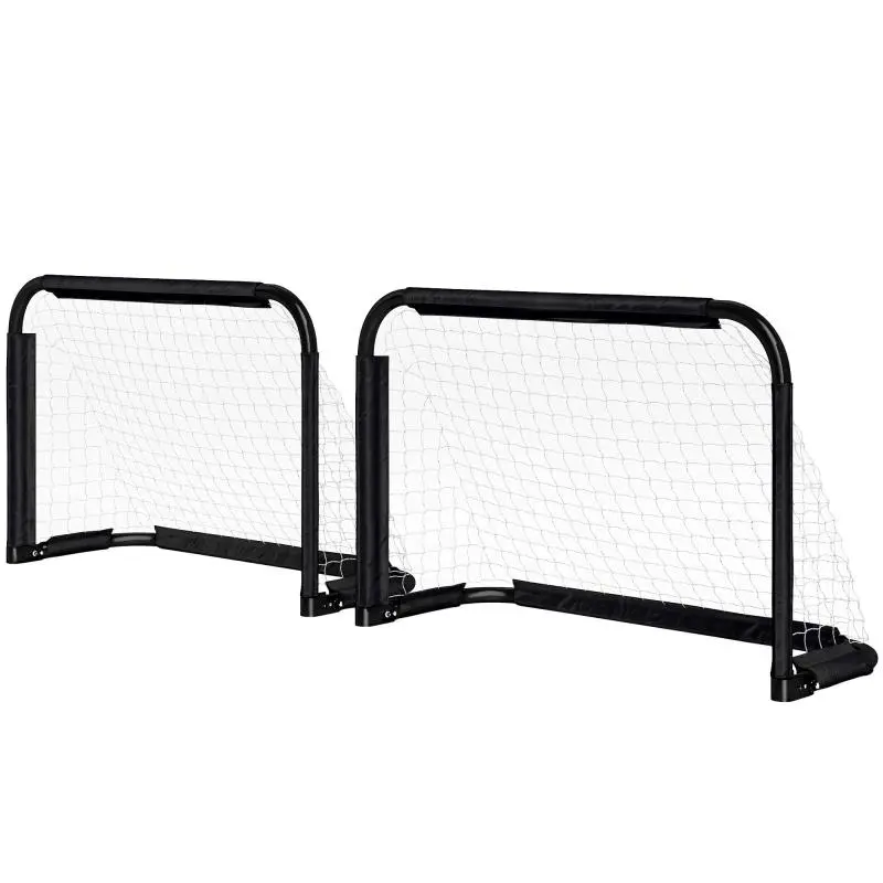 Foldable Mini Football Goal Set, 2 Pieces