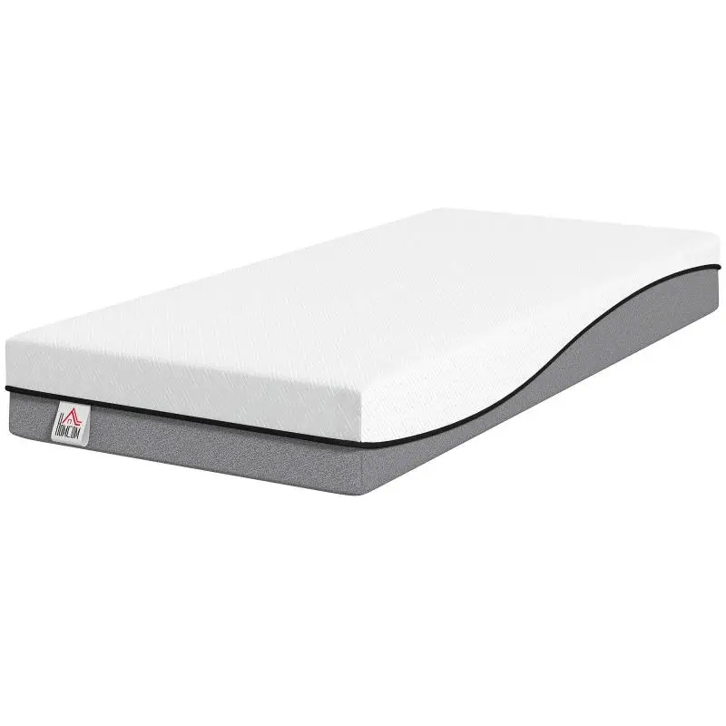 Pocket-Sprung Mattress, 90 x 200 cm, H3, Grey