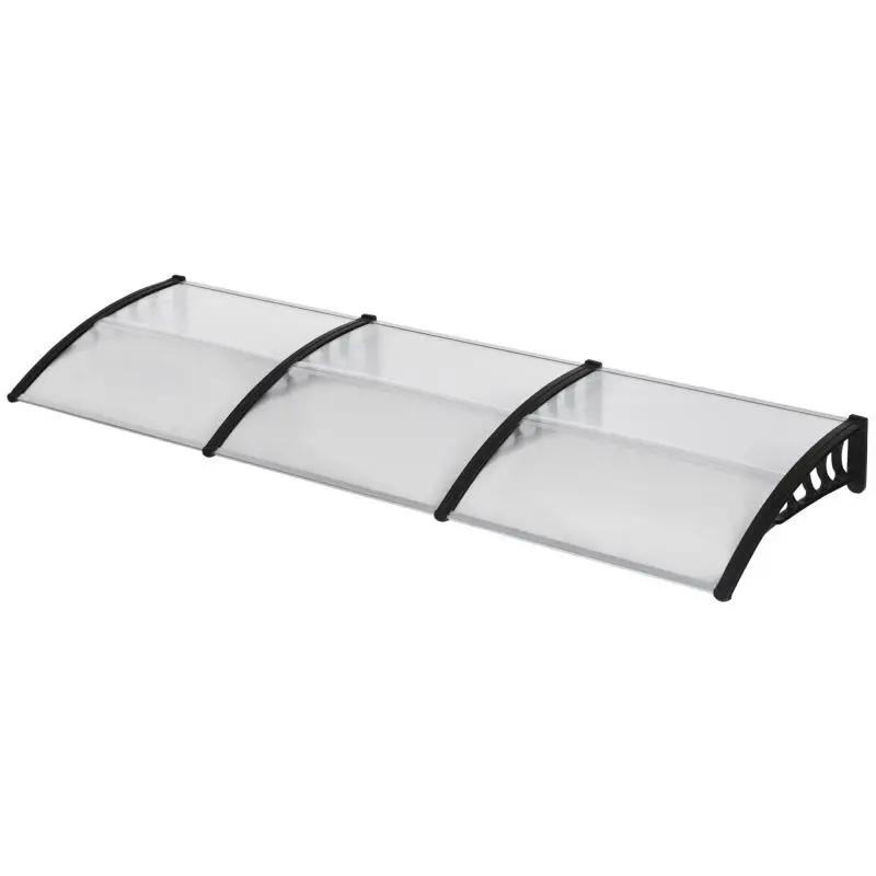 Transparent Door and Window Canopy, 303 cm