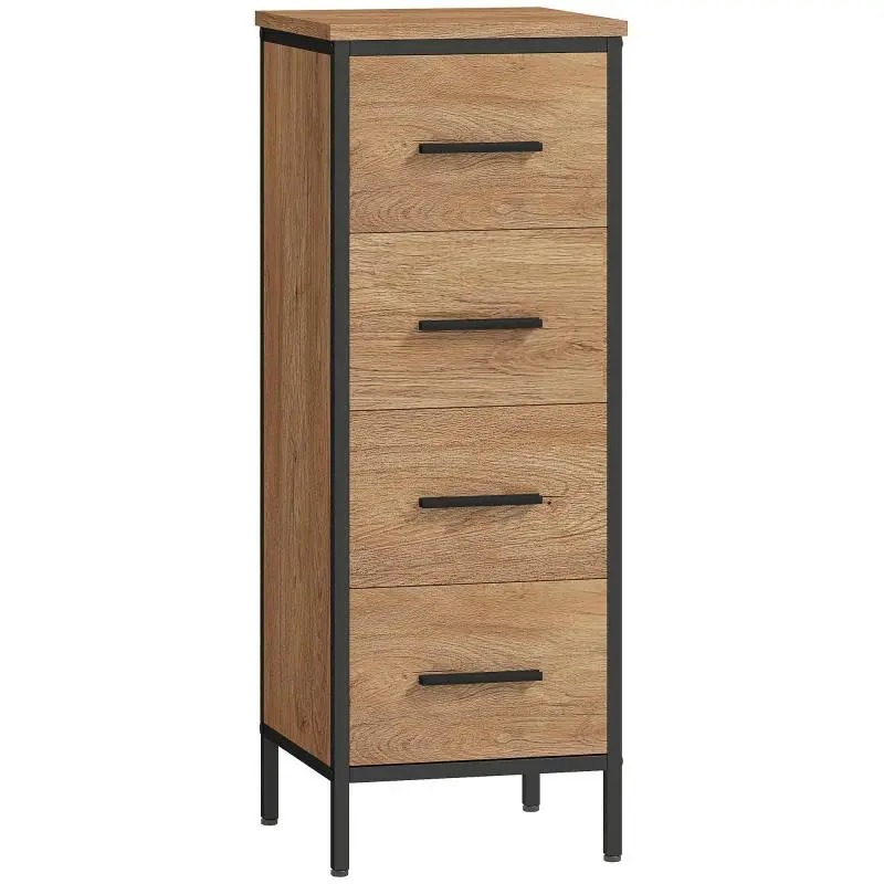 Bathroom Cabinet with 4 Drawers, 82 cm