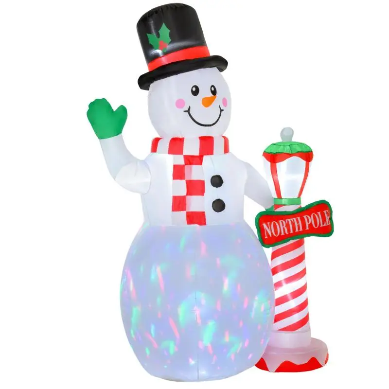Inflatable Snowman Christmas Decoration, 240 cm
