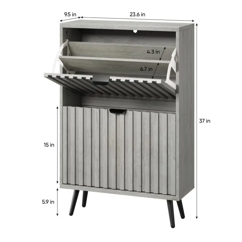 Shoe Cabinet, 60 cm