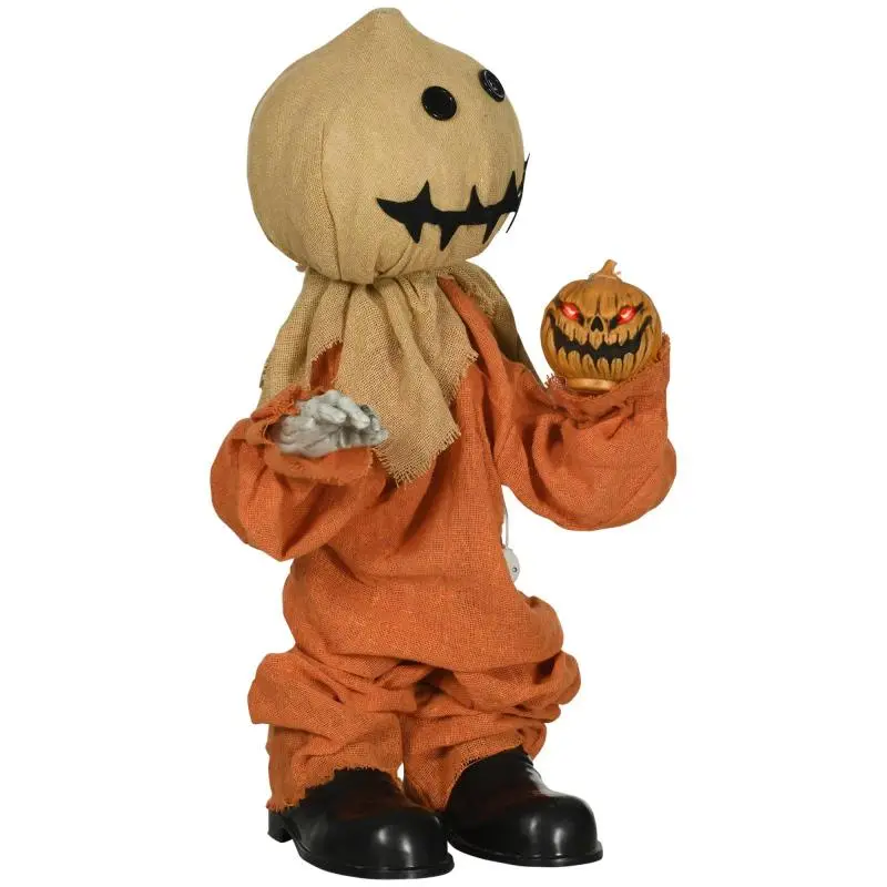 Animated Halloween Scarecrow Decoration